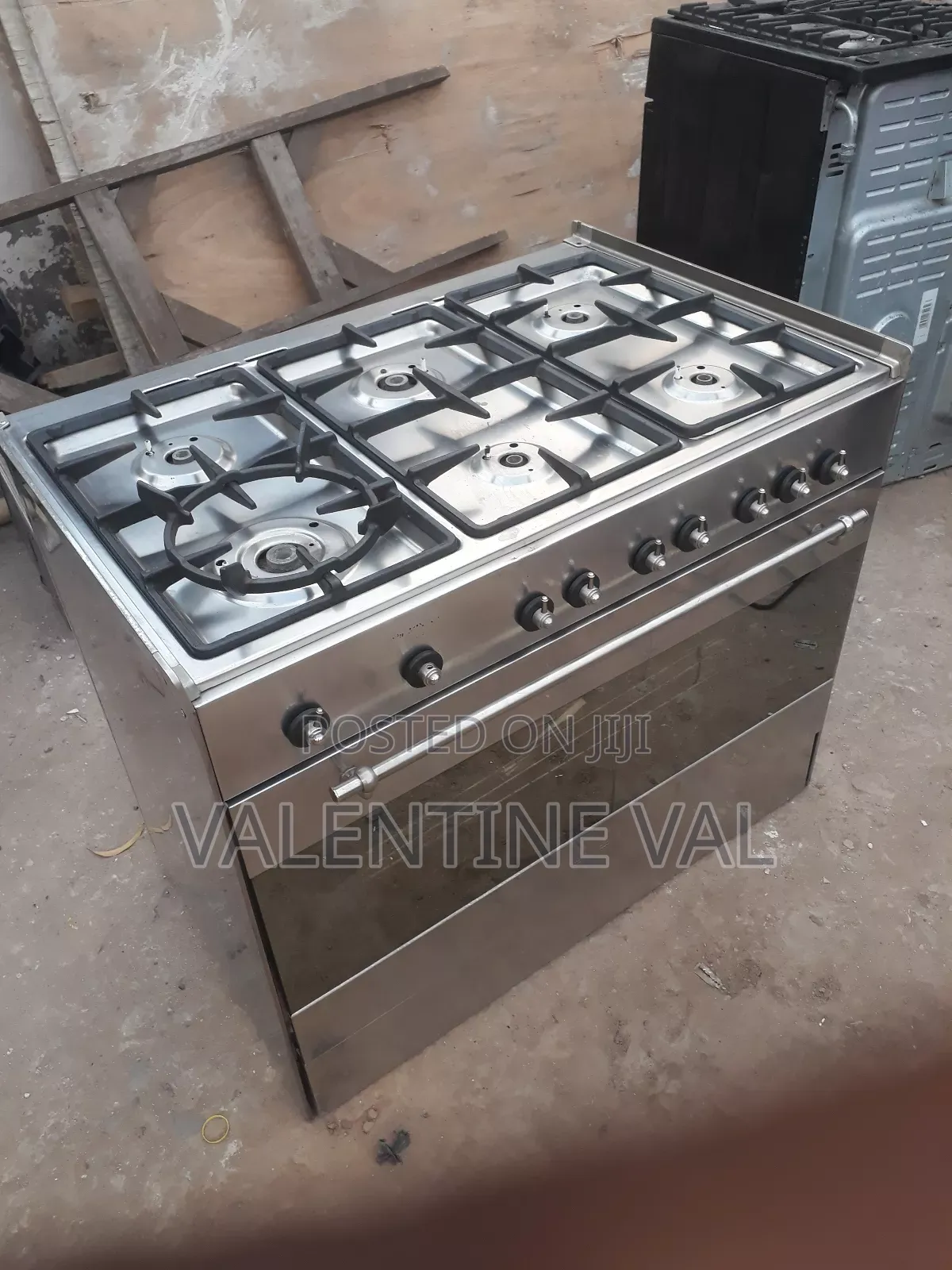 5 Burners Stove Purely Stainless Steel Perfectly Working