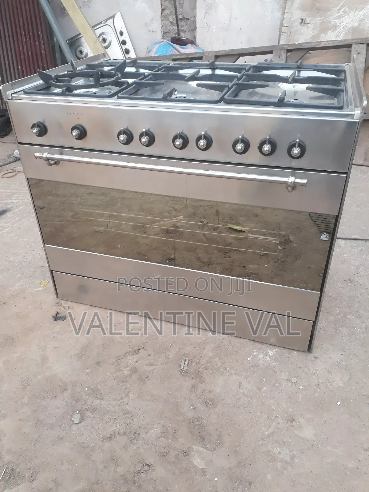 5 Burners Stove Purely Stainless Steel Perfectly Working