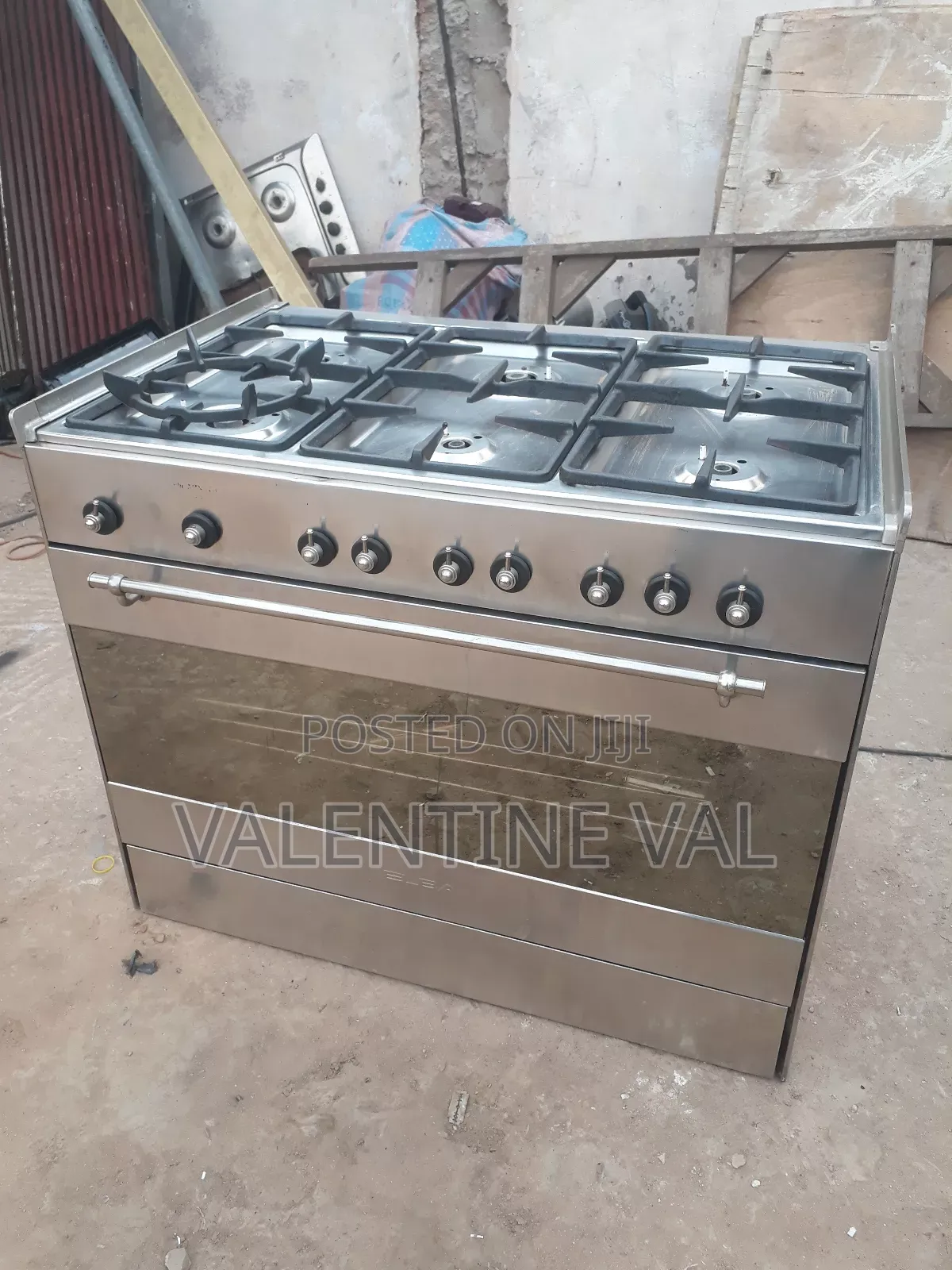 5 Burners Stove Purely Stainless Steel Perfectly Working