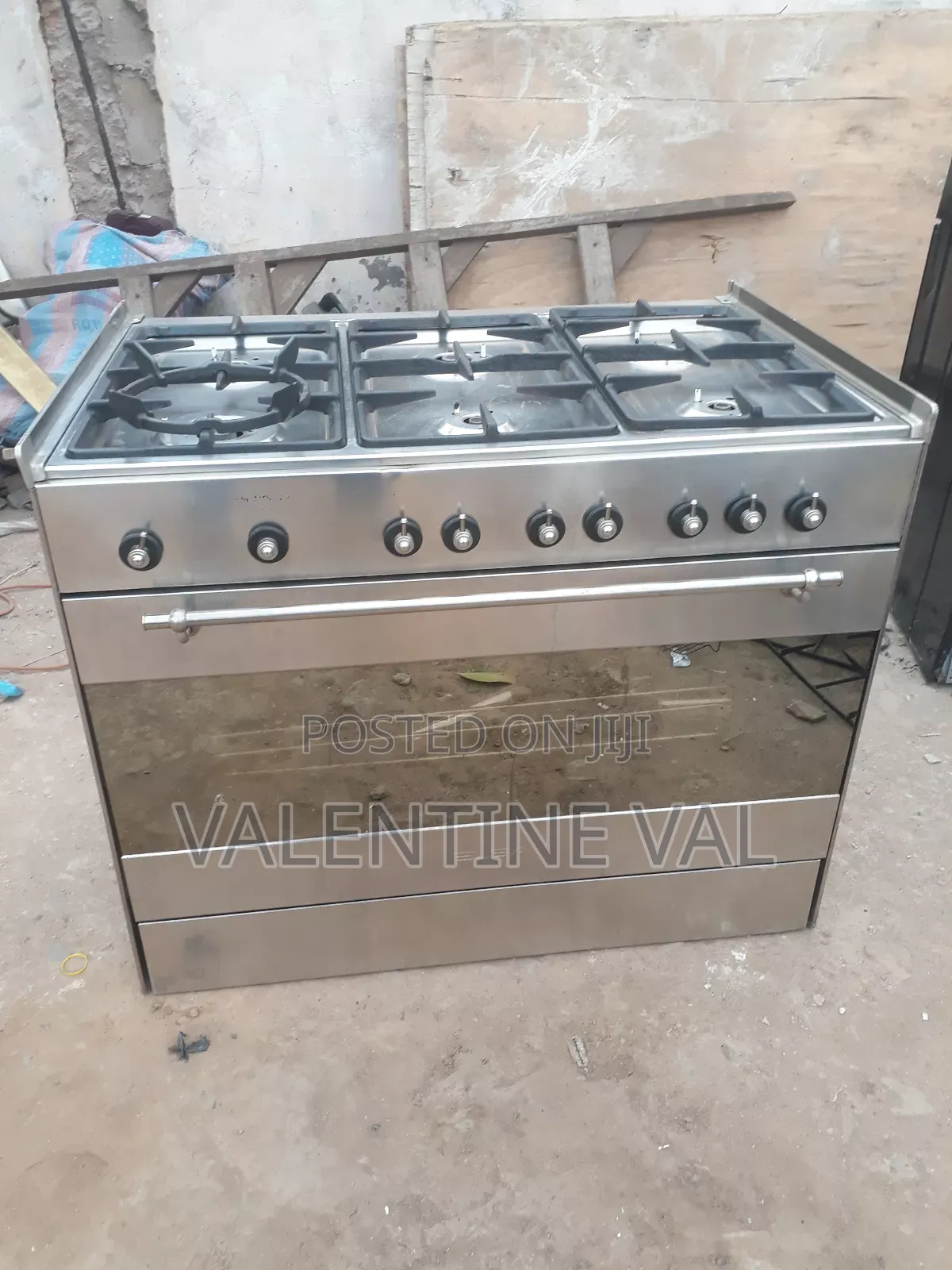 5 Burners Stove Purely Stainless Steel Perfectly Working