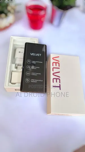 New LG Velvet 128 GB Gray