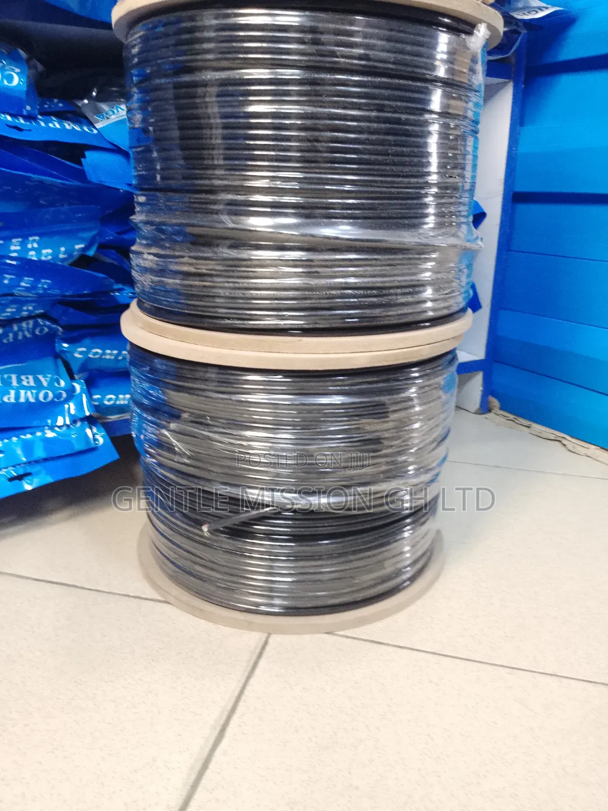 Networking Outdoor Black Cable 305M