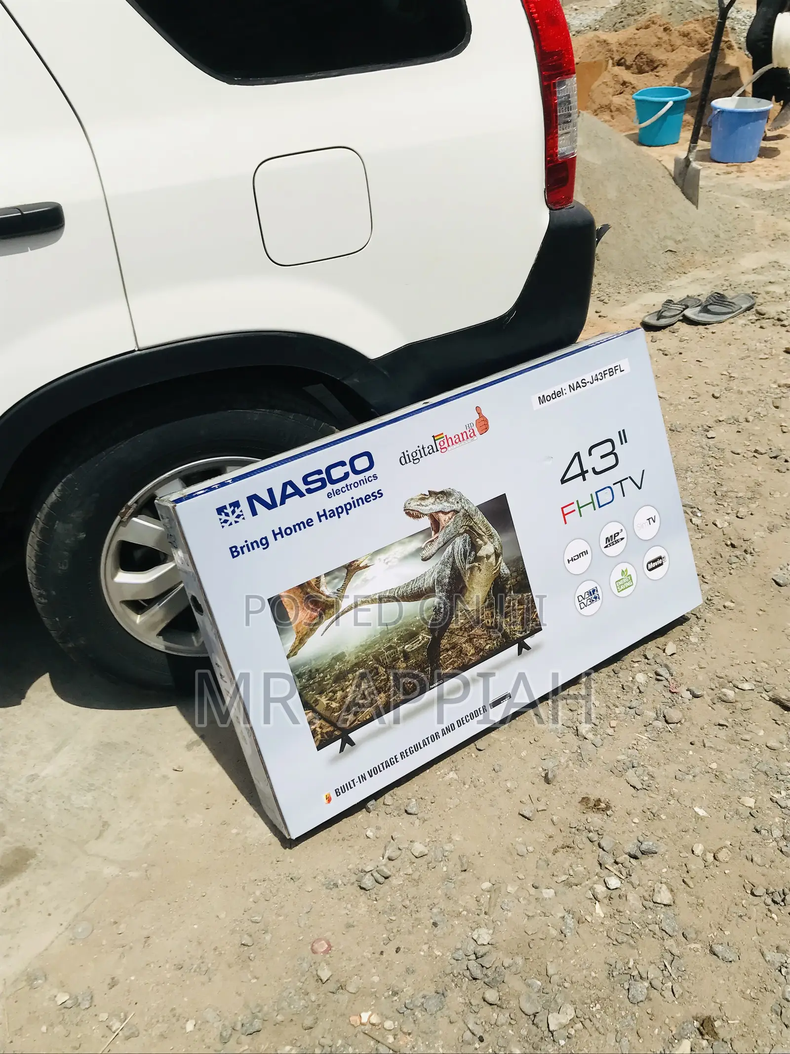 Order Original Nasco 43” Full HD Digital Satellite Tv.