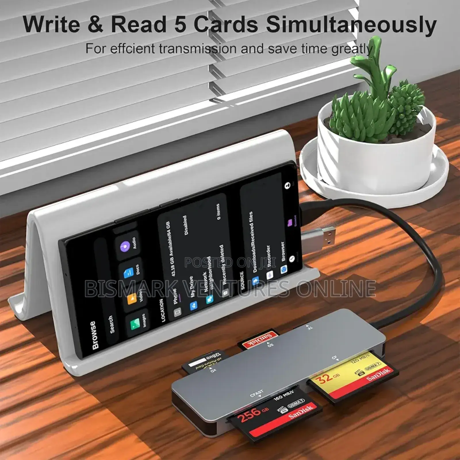 5 In1 Cfast Card Reader
