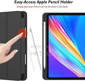 Trifold Stand Smart Case With Pencil Holder for iPad Pro 11