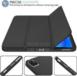 Trifold Stand Smart Case With Pencil Holder for iPad Pro 11