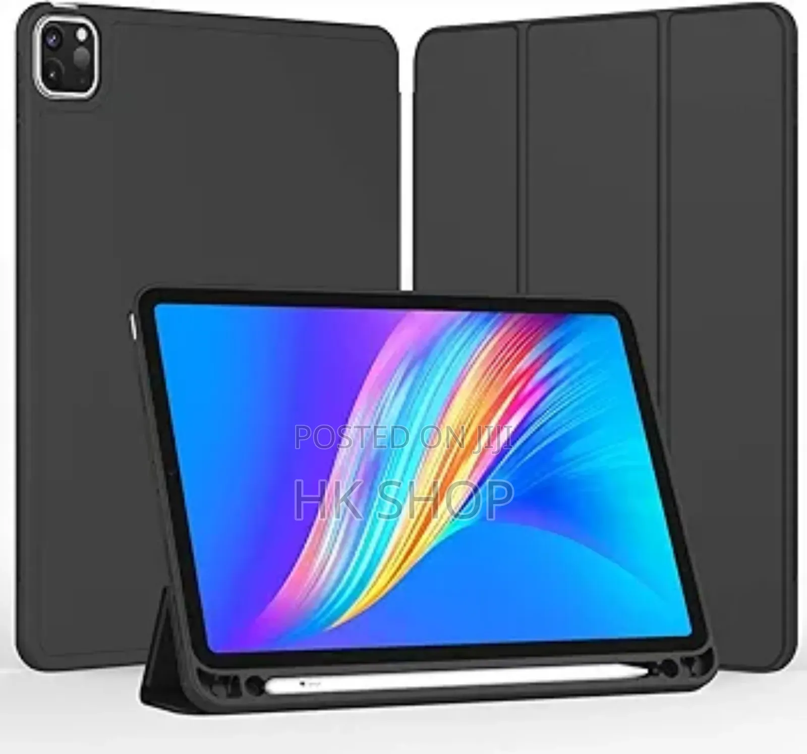 Trifold Stand Smart Case With Pencil Holder for iPad Pro 11