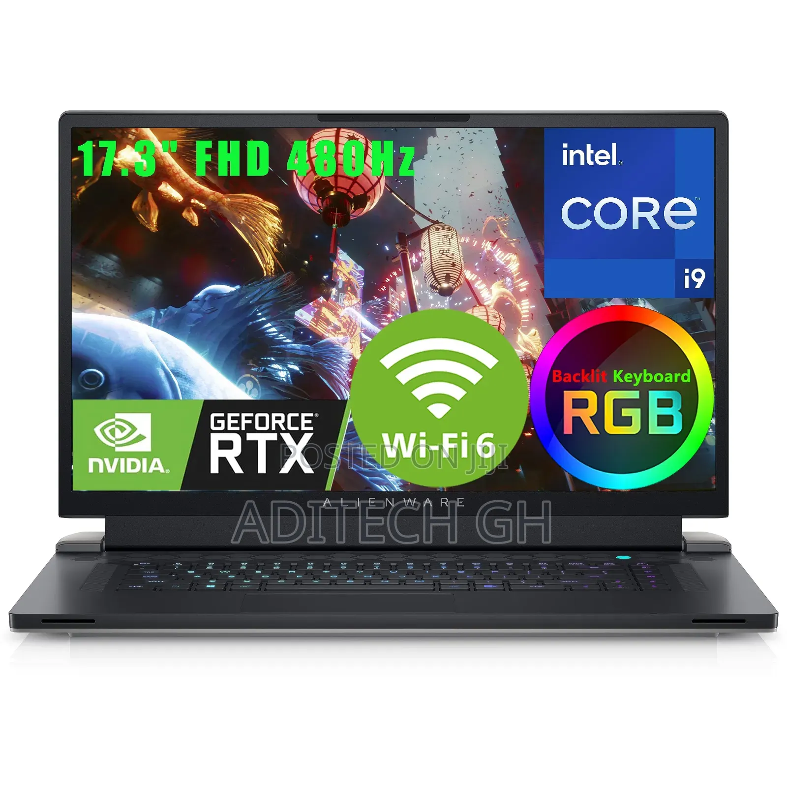 New Laptop Alienware M17x R2 64GB Intel Core I9 SSD 2T