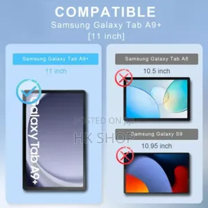 Samsung Galaxy Tab A9+ (11") /A9plus Screen Protector Glass