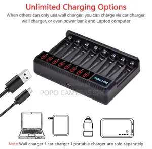 AA Batteries Charger