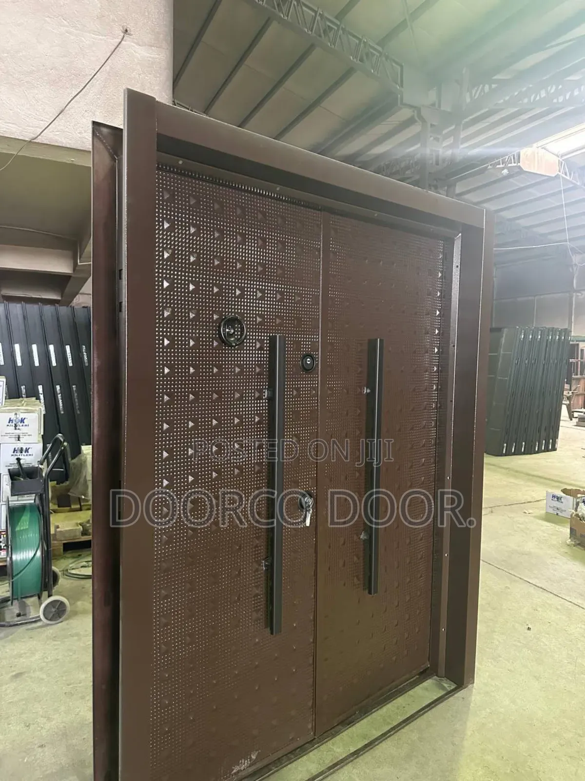 Modernized FullMetal Standard Security Door in Accra Metropolitan
