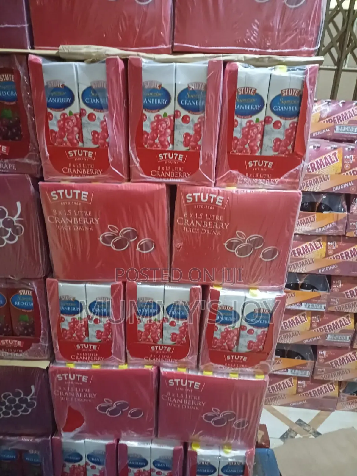 Stute Cranberry Juice Box 1.5l