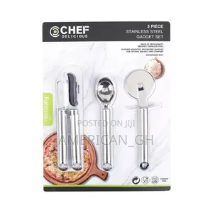 3 Pieces Stainless Steel Gadget Set