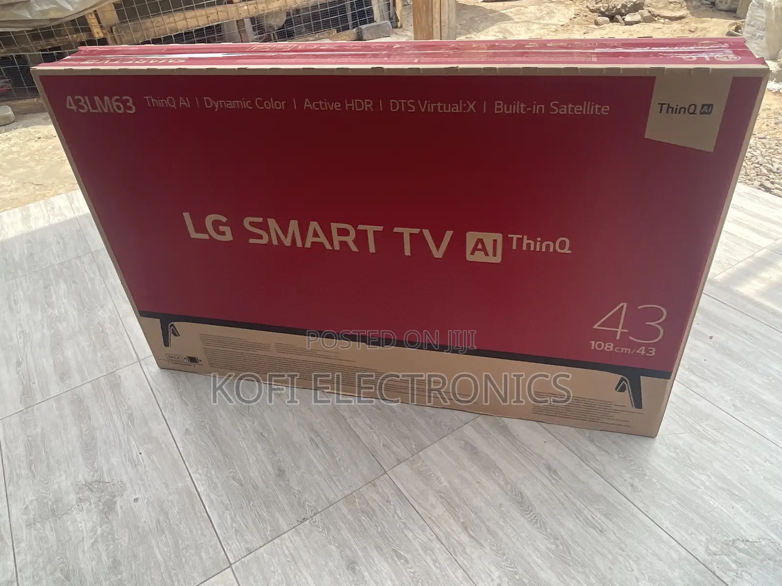 Webos Tech LG 43′′ LM6370 Series Smart Full HD HDR LED TV