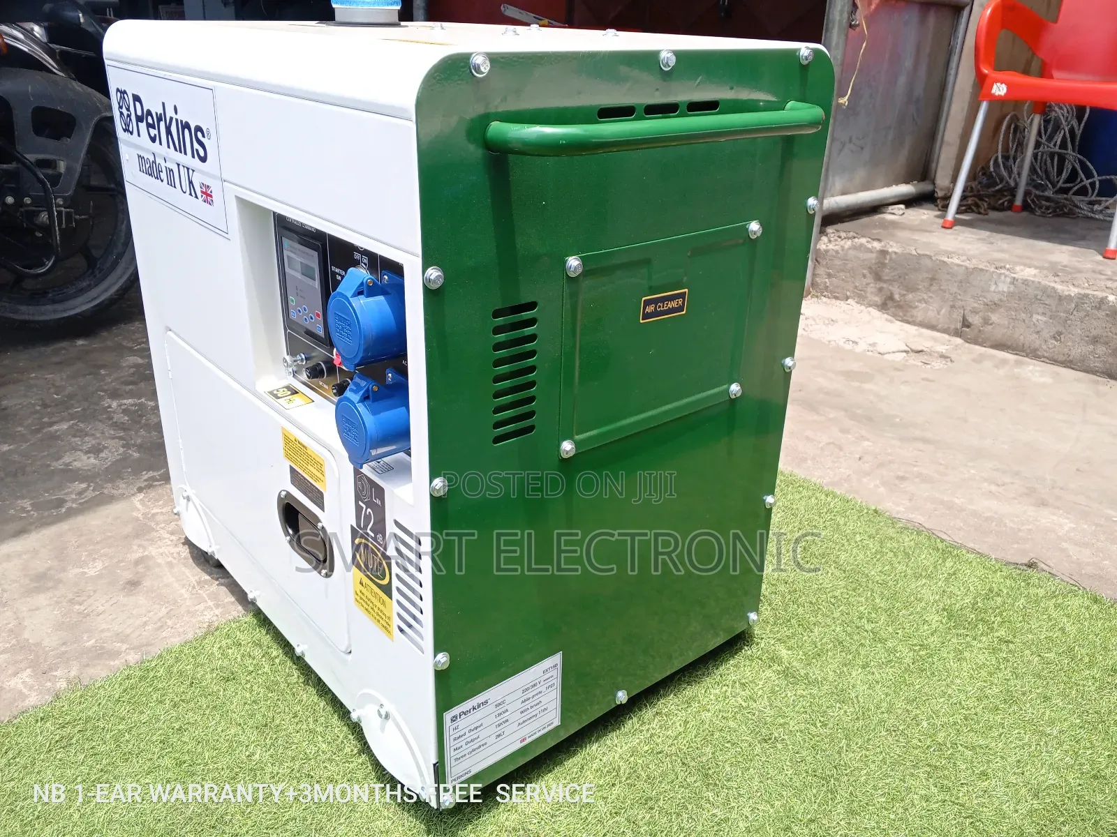 New in Box 15kva 16500W Auto Start Geneset Perkins Generator