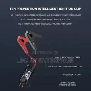 Power Bank With Inflator and Car Jumper