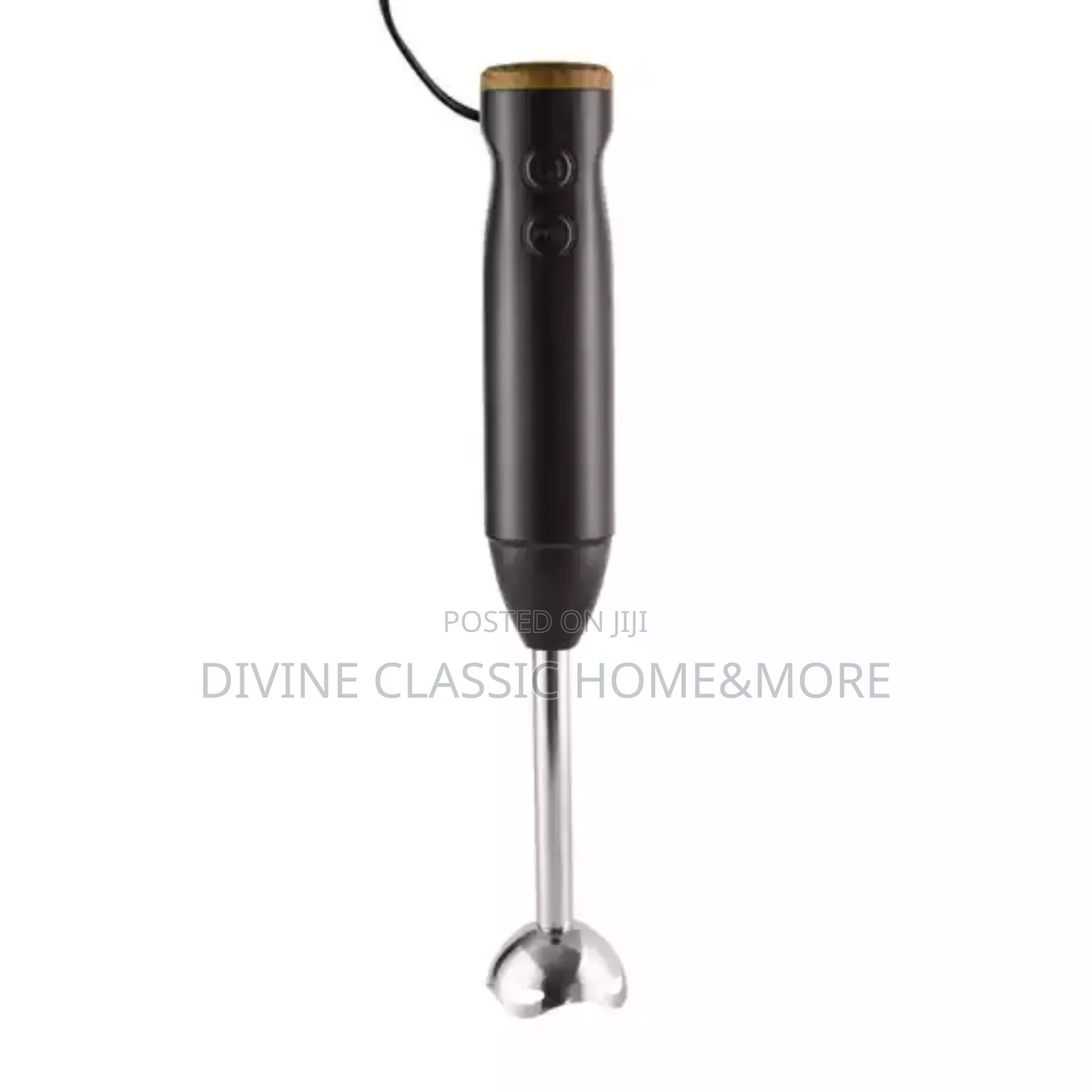 Georgehome Matt Black Scandi Handblender (600w)