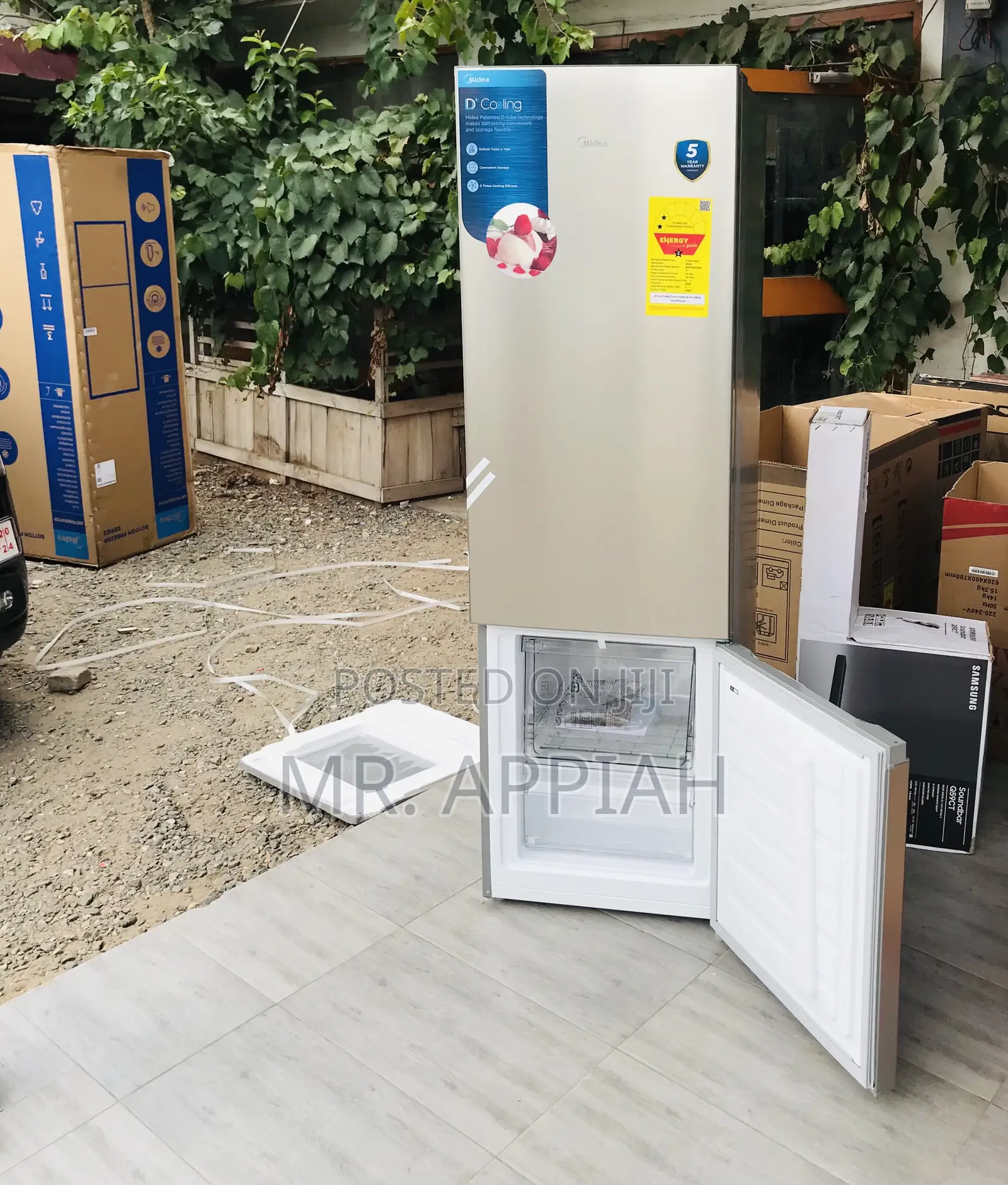 Latest and Affordable Midea MDRB369FGN02 Electric Fridge