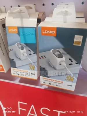 LDNIO 30W High Power
 PD+QC Fast Charging iPhone + Android
