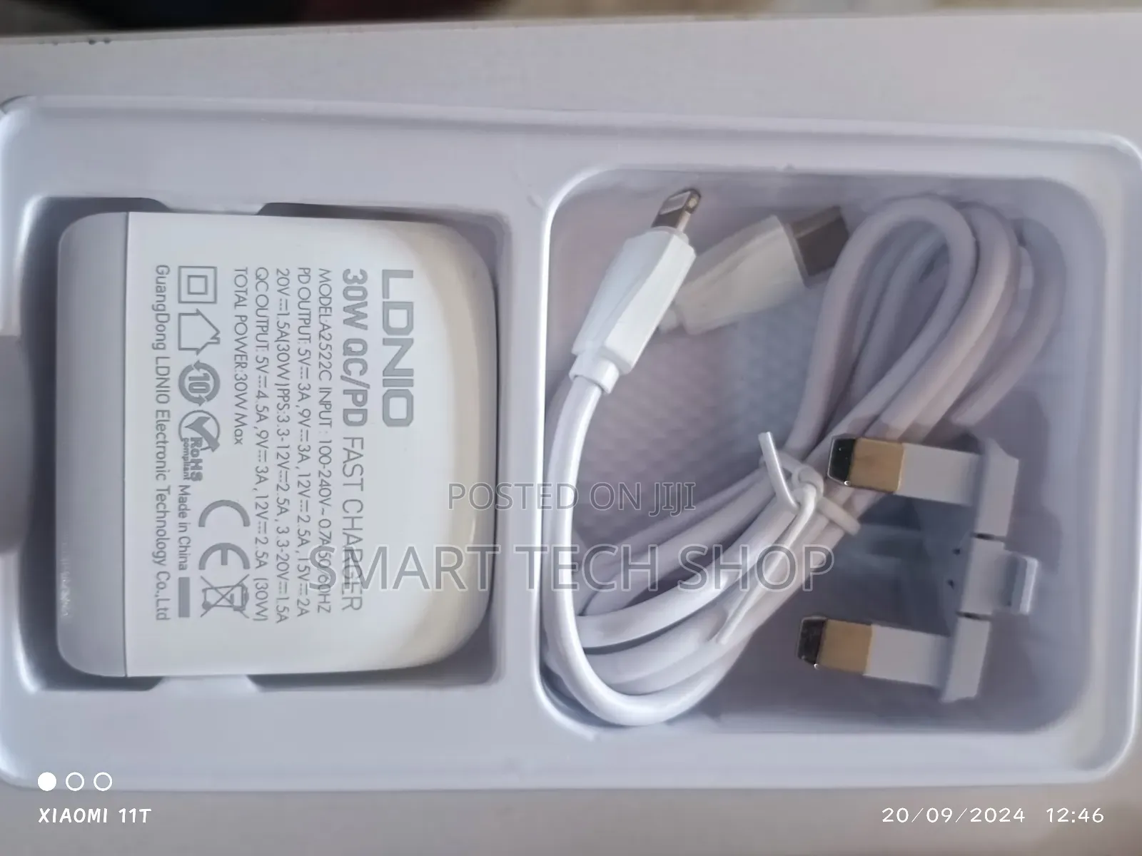 LDNIO 30W High Power
 PD+QC Fast Charging iPhone + Android
