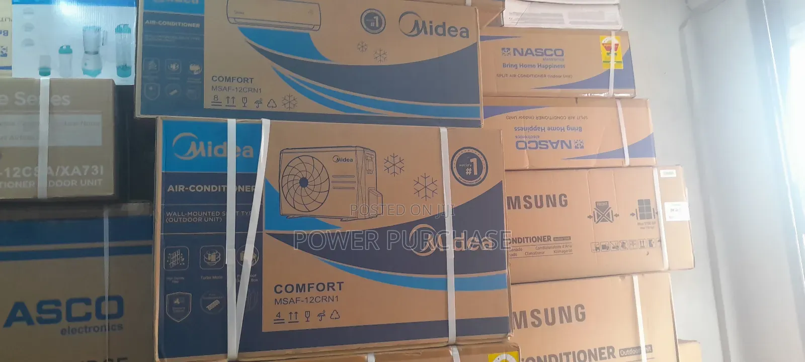 R410 High Quality Midea 2.0hp Ac Gaz