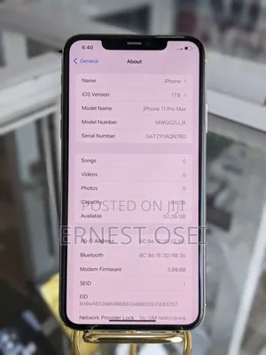 Apple iPhone 11 Pro Max 64 GB White