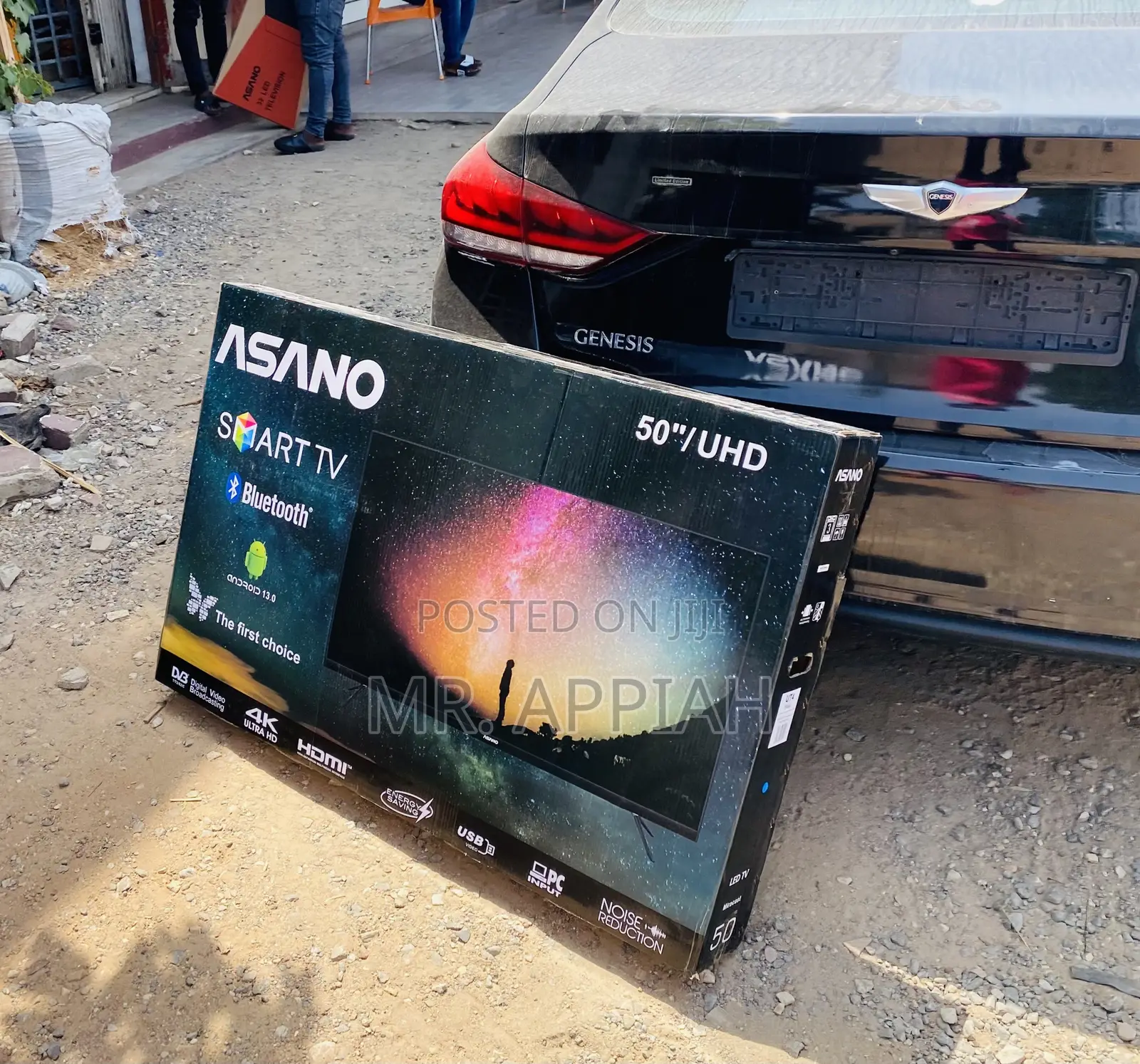 Order Asano 50 Inch Ultra Hd Smart Electric Television.