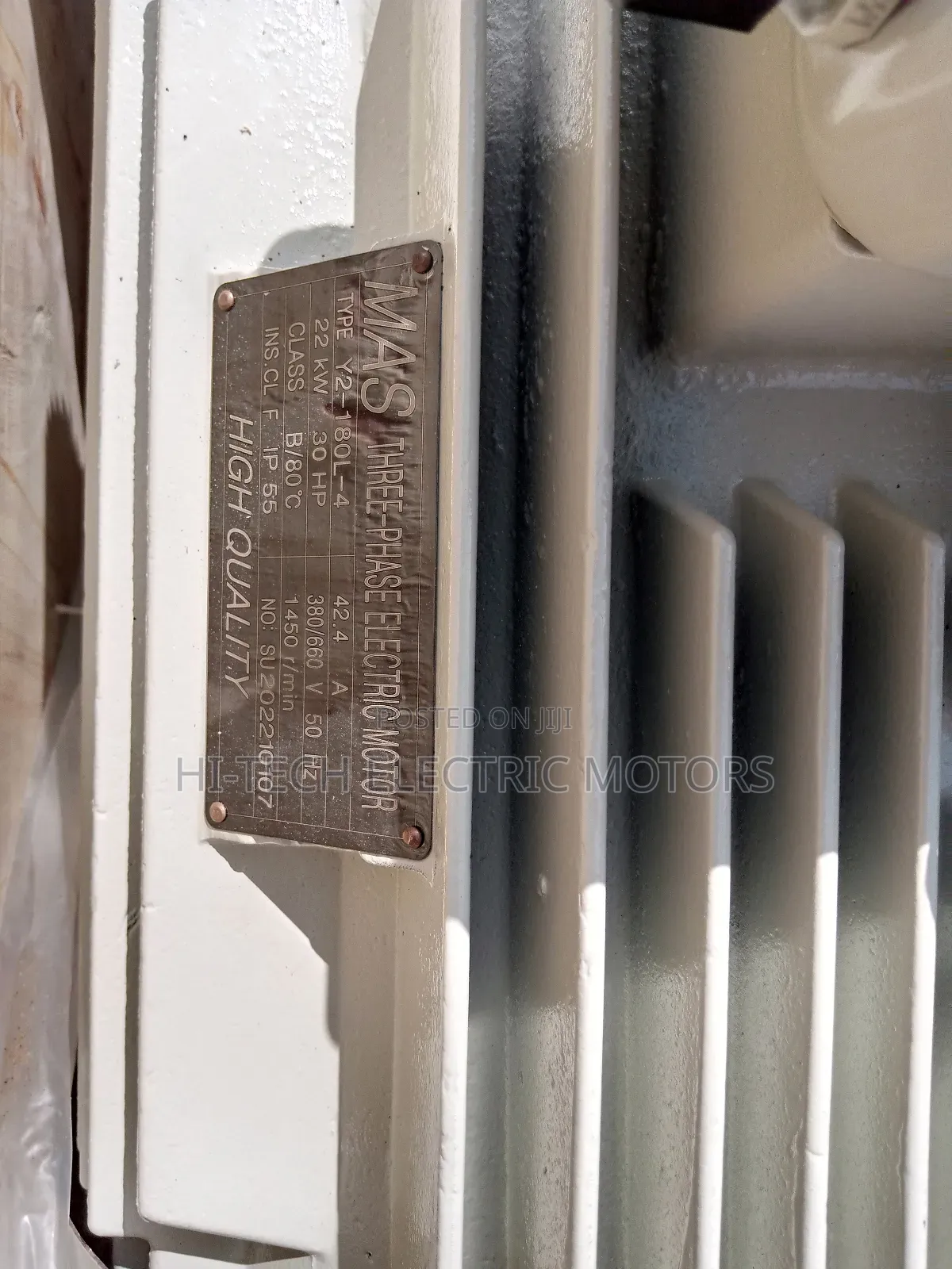 30hp (22kw) Three Phase Electric Motor – 380v – 50hz