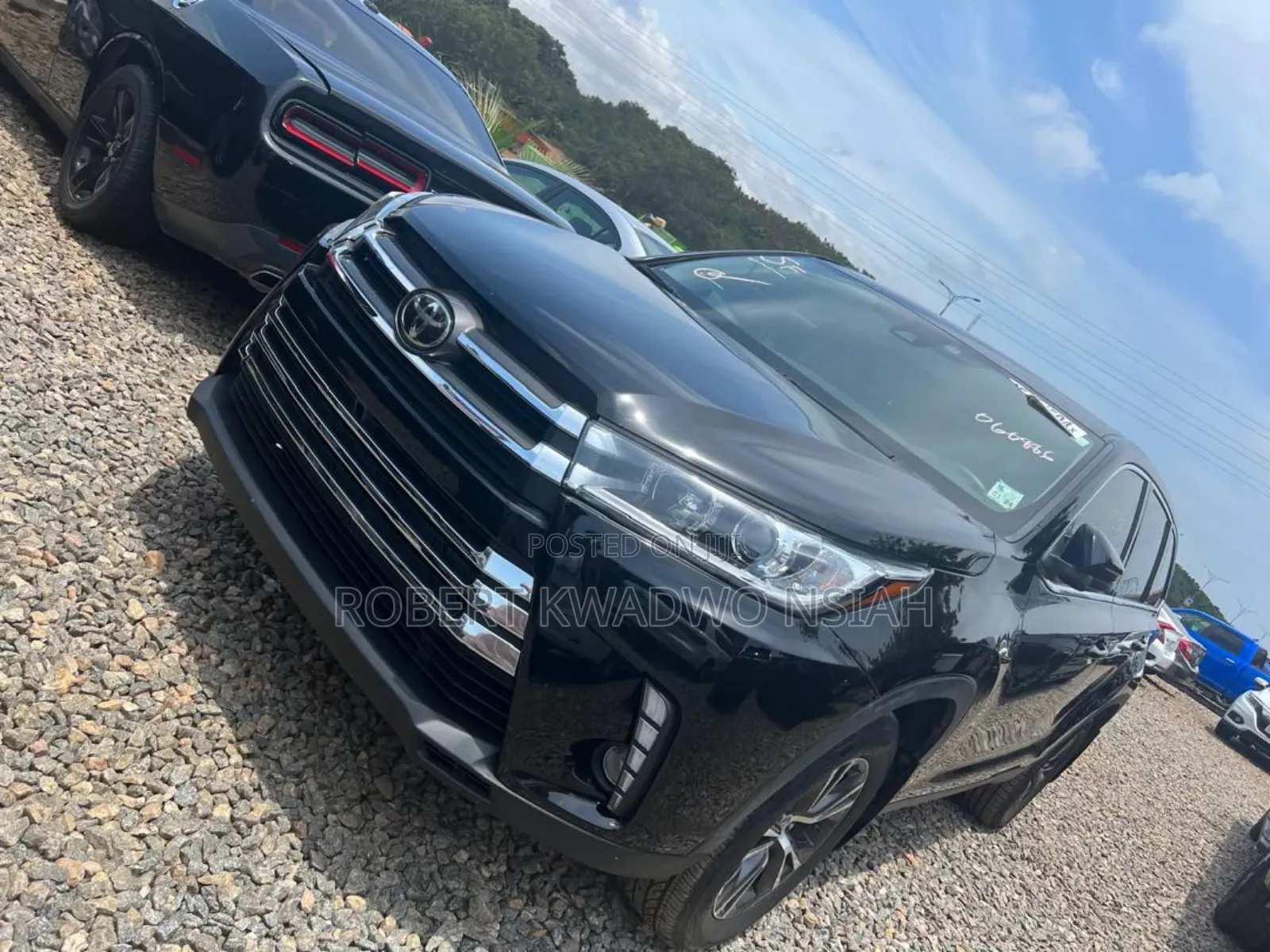Toyota Highlander LE 2019 Black