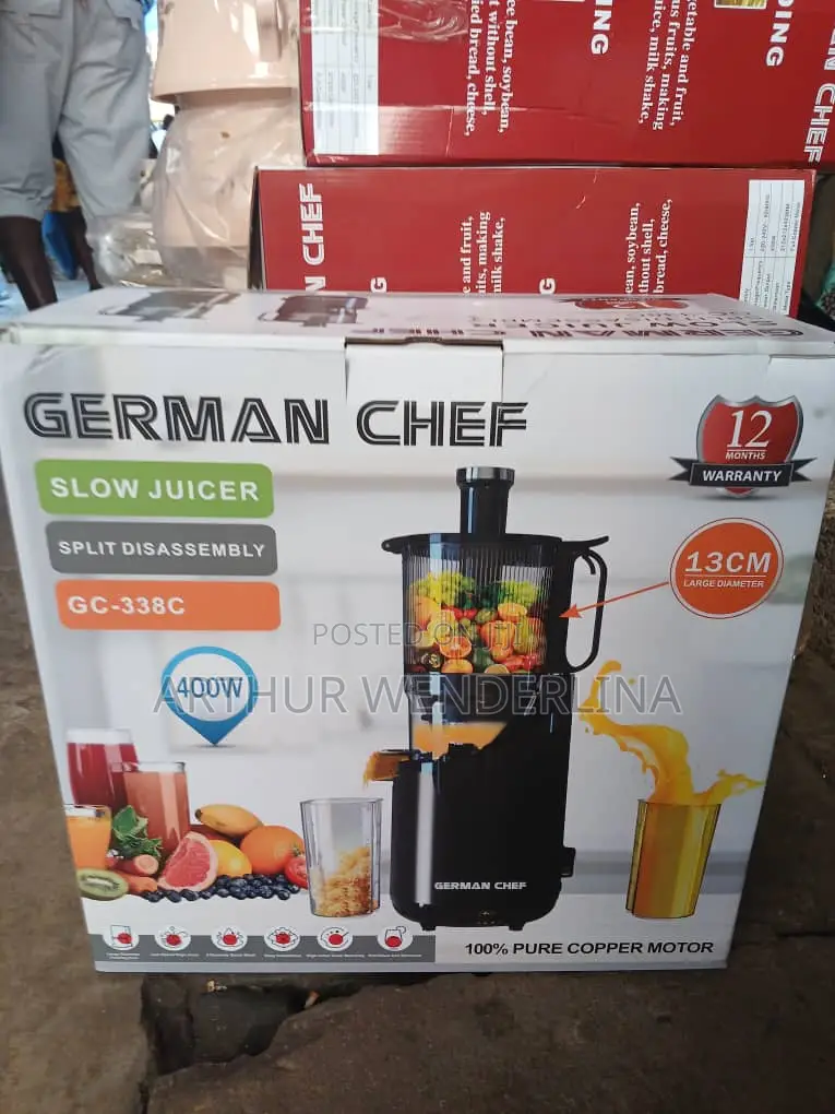 Quality German Chef Slow Juicer