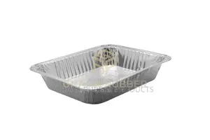 Aluminium Foil Catering Trays + Lids Small 3000cc (100pcs)