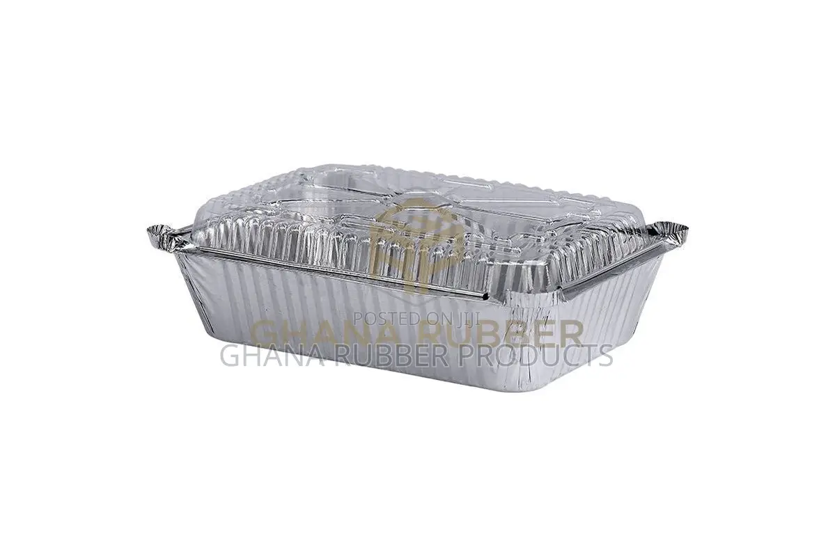 Aluminium Foil Food Containers + Domed Lids(1200ml) (500pcs)