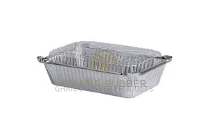 Aluminium Foil Food Containers + Domed Lids(1200ml) (500pcs)