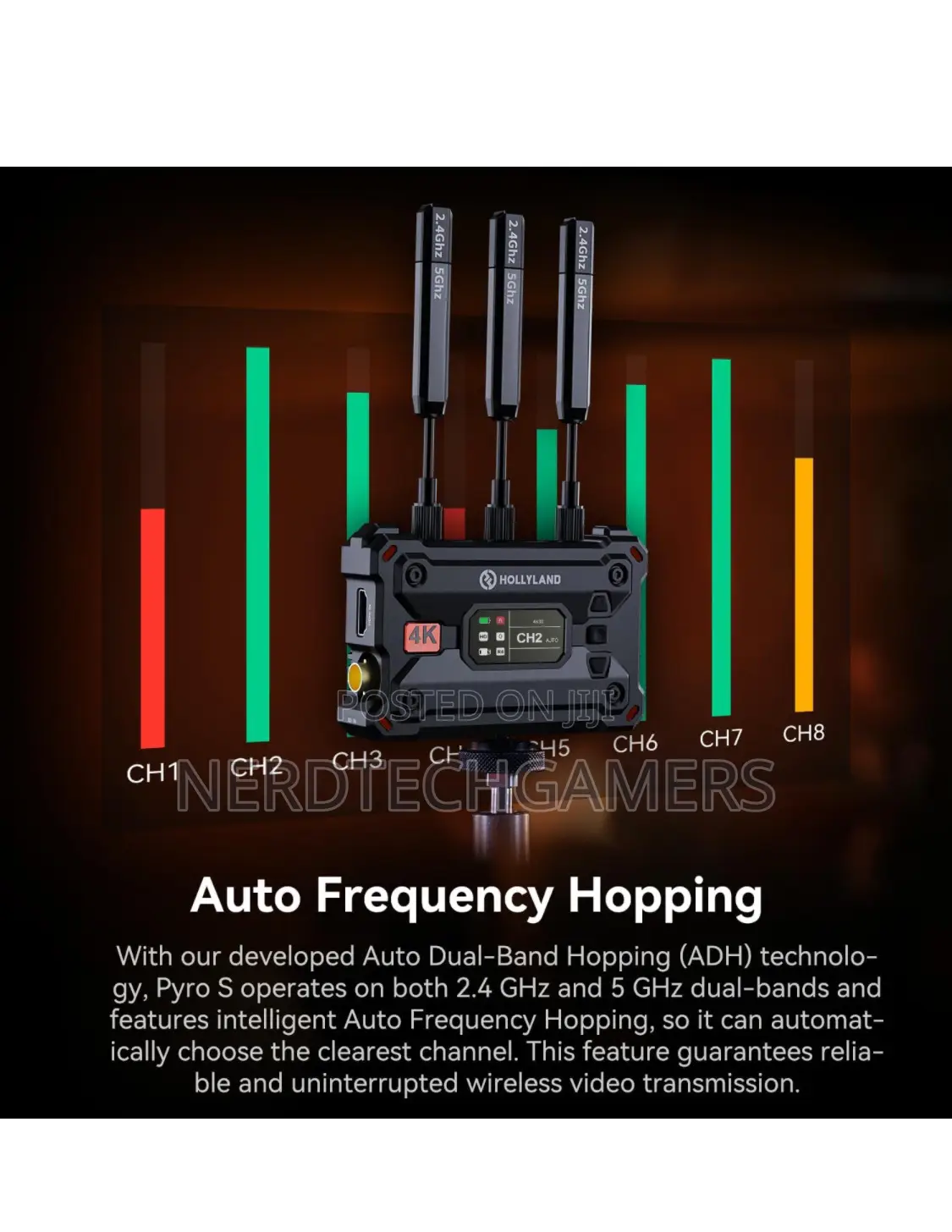 Hollyland Pyro S Wireless Video Transmitter and Receiver