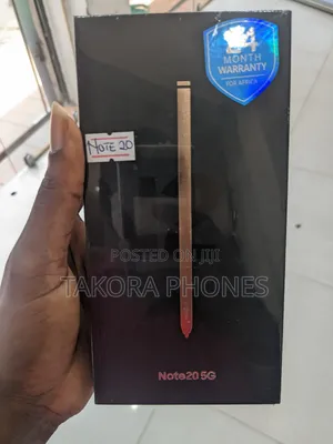 New Samsung Galaxy Note 20 5G 256 GB Black