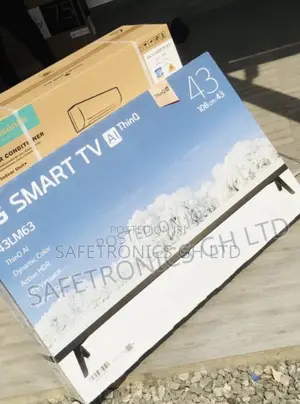 Shop Lastest LG 43 Inch Smart Sleek LM63 Led (Black) Tv