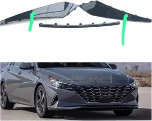 Photo - Hyundai Elantra Bumper Spoiler Chrome 2020 2021 2022 2023