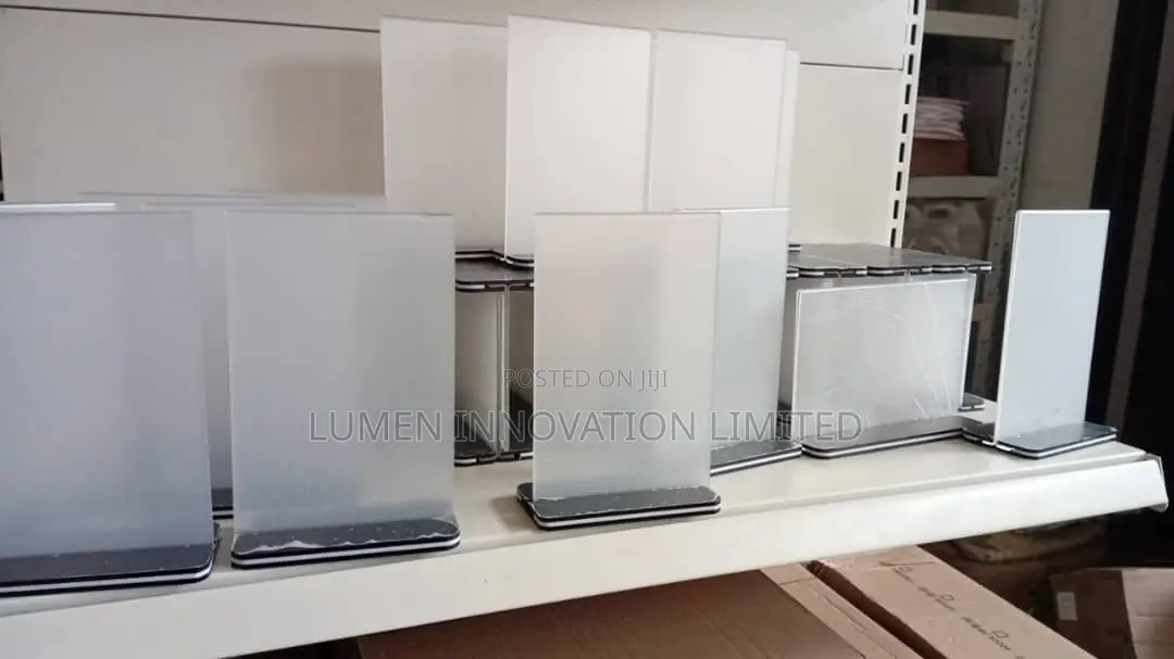 A4 Acrylic Decca (Table Sign Display)