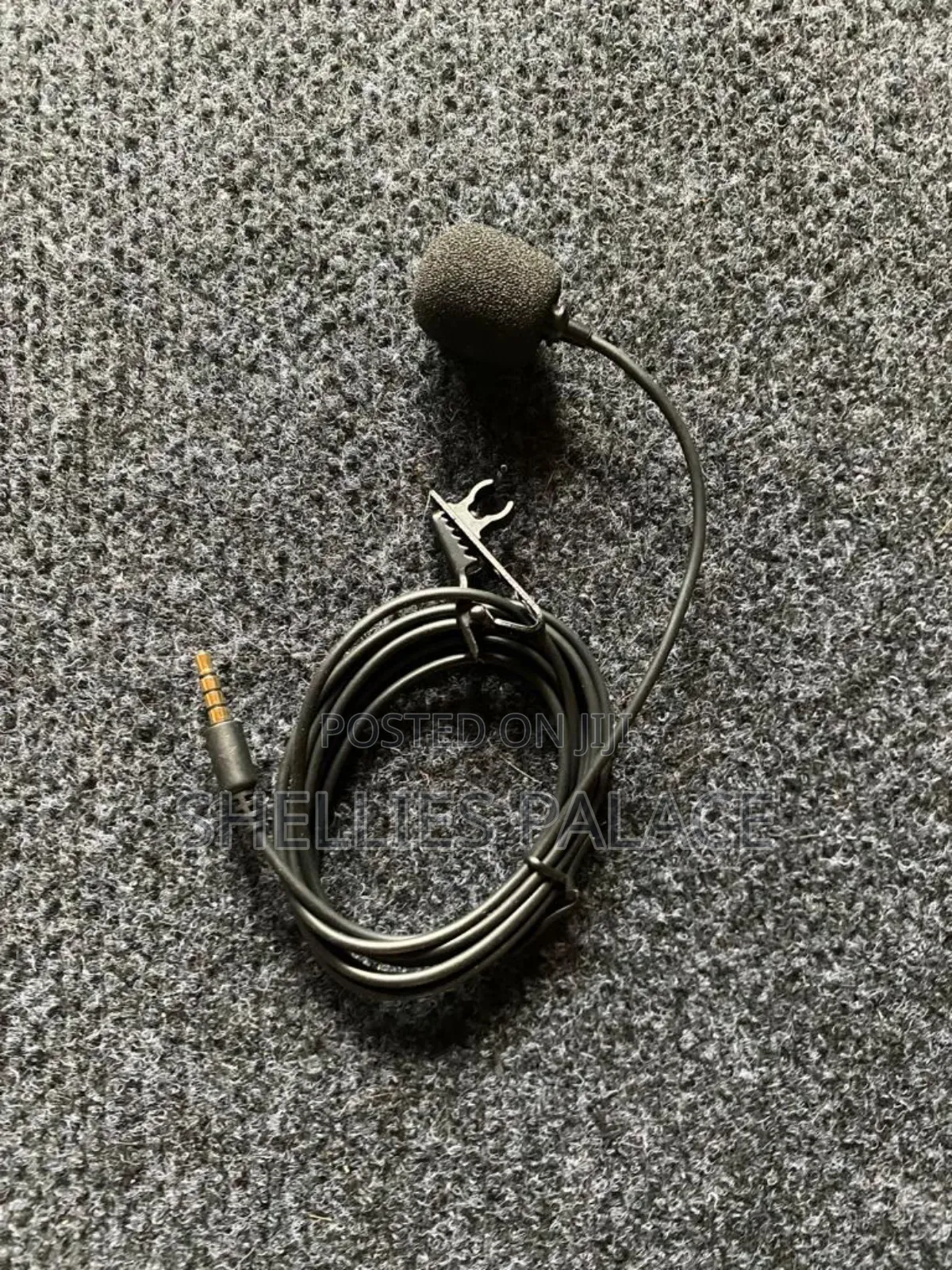 1.5m Mini Portable Lavalier Microphone Condenser Clip-on