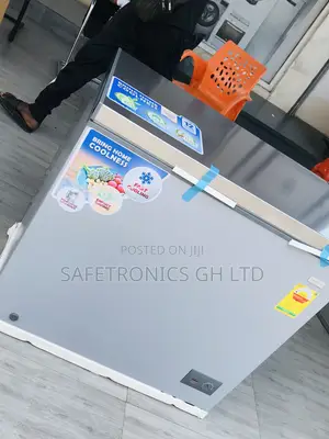 Unique New 200 Liters Gray Nasco Nas210 Freezer