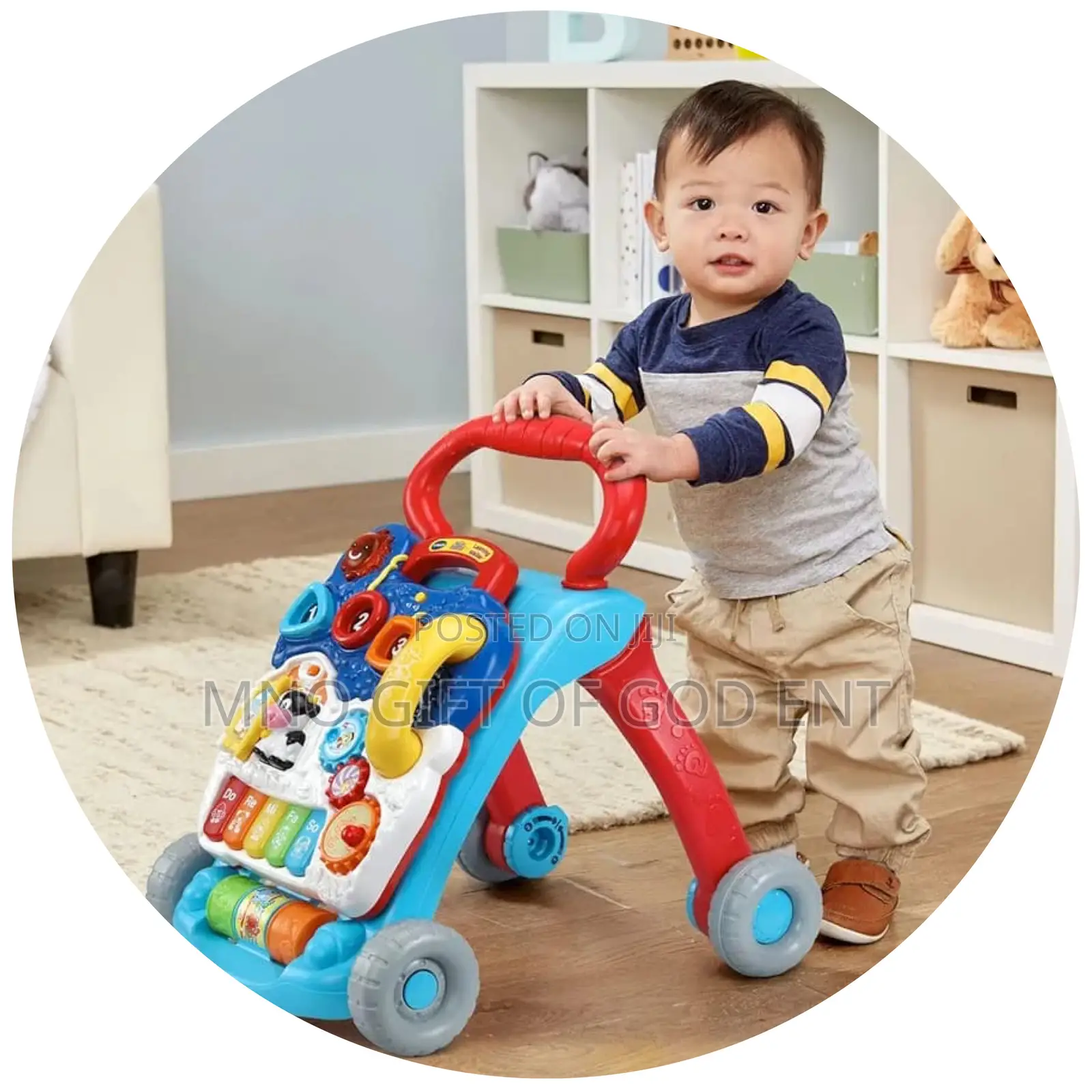 Vtech Sit-to-Stand Learning Walker Blue From U.S.