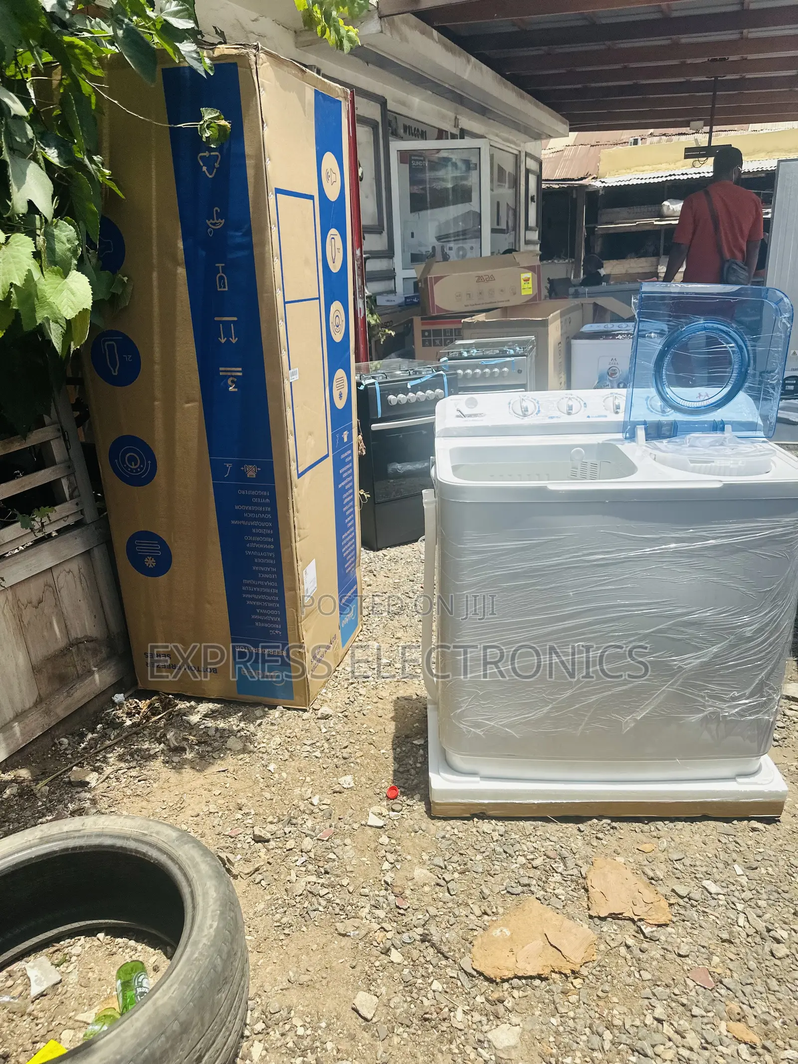 Transparent Lid Washing Machine 13kg Topload Zara
