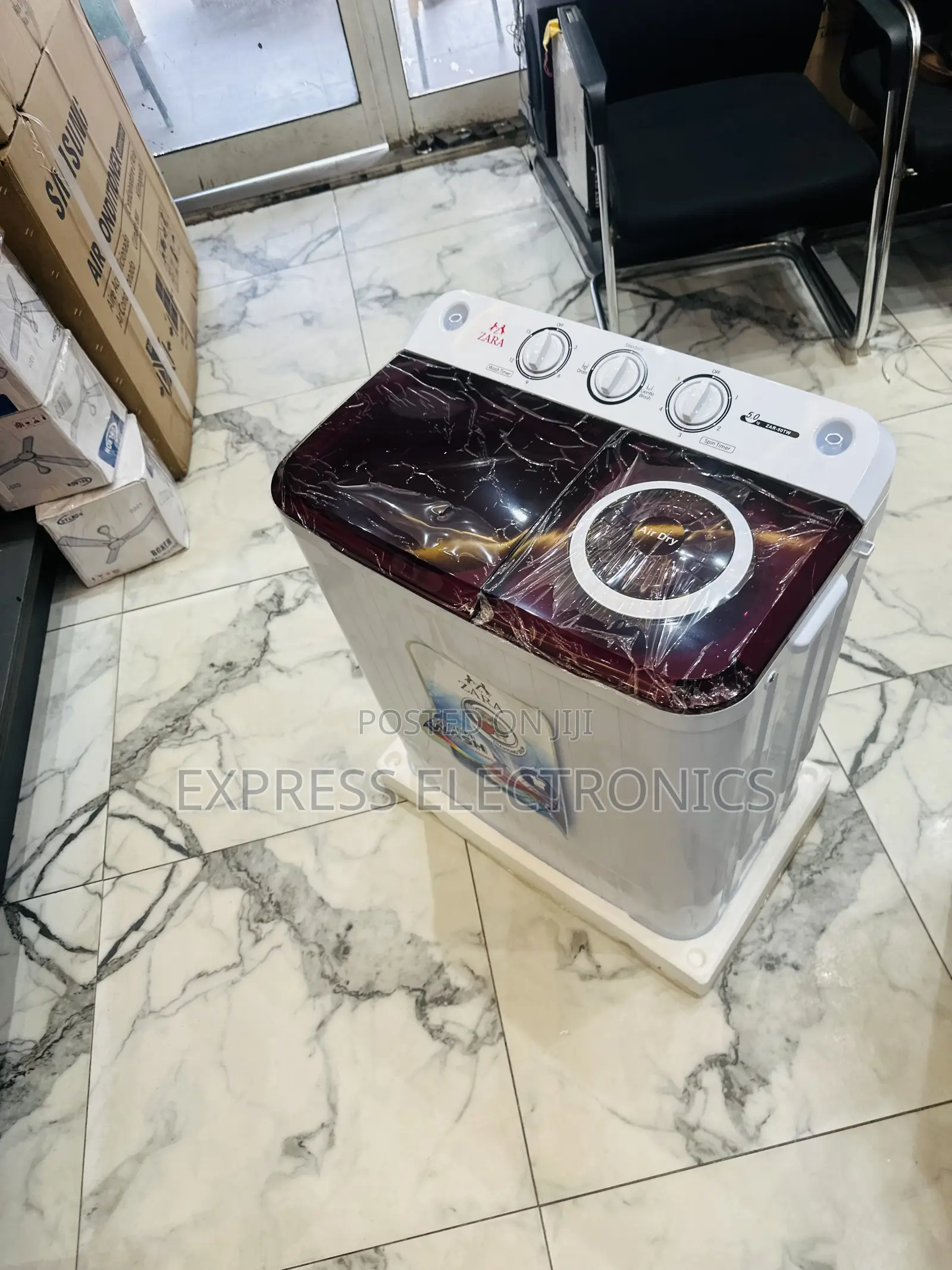 Noiseless Operation Washing Machine 5kg Topload Zara