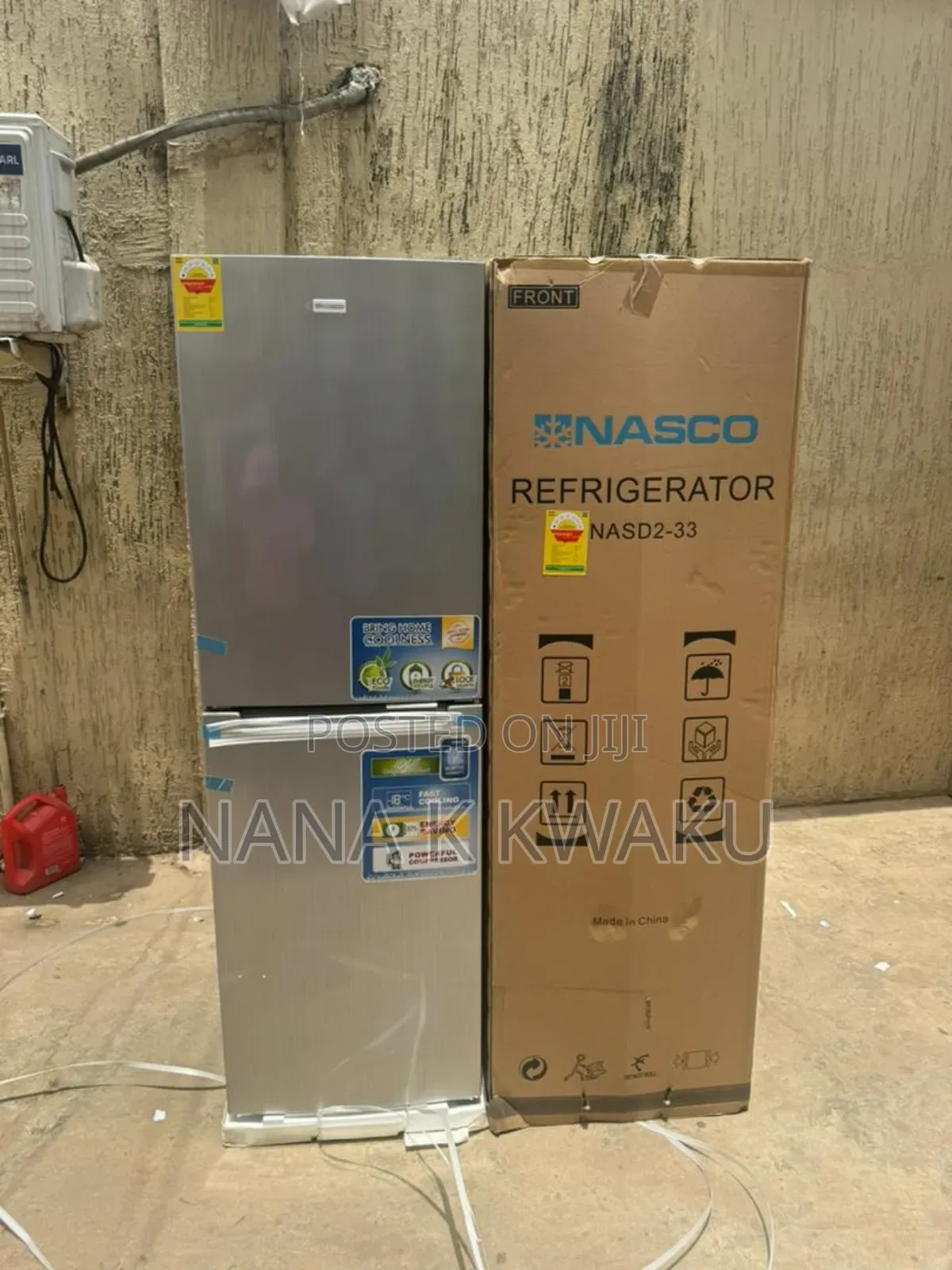 Good_nasco Nasd2-33 Double Door Fridge
