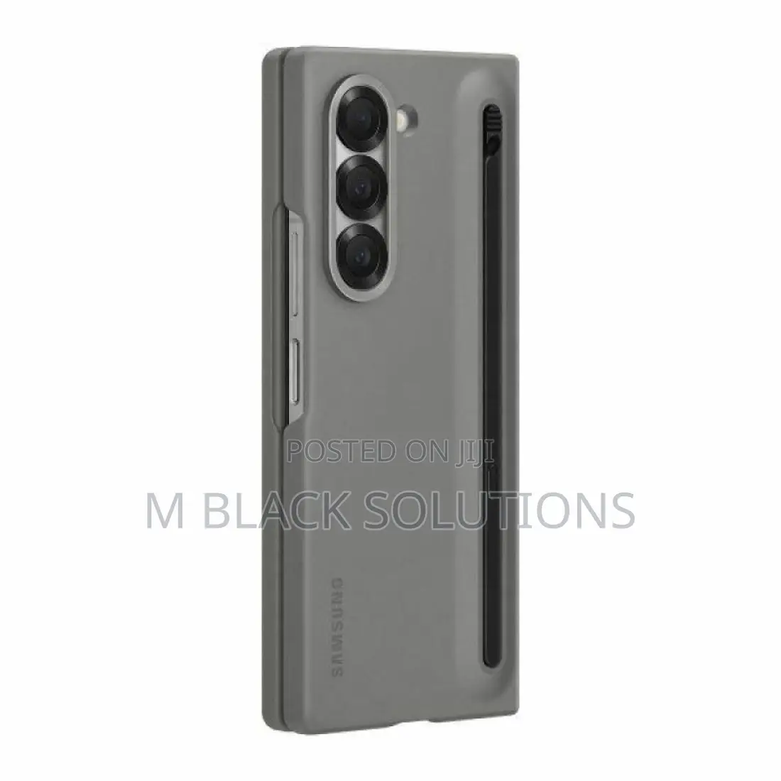 Samsung Fold 6 Slim Case With Pen- Graphite