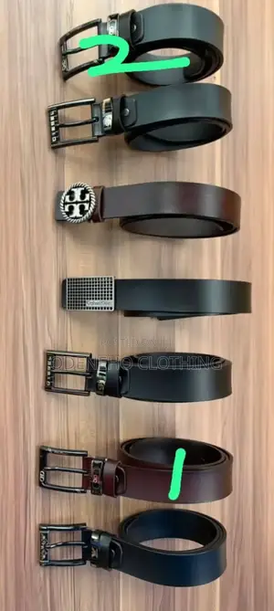 Leather Belt for Men