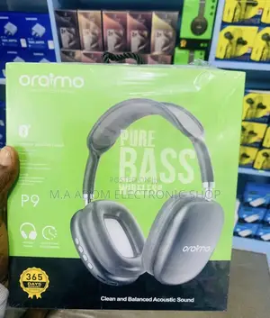 Order Oraimo Pure Bass Wireless Over-Ear Headphone 