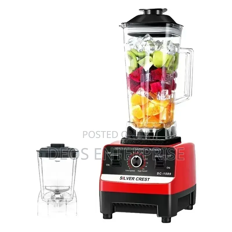 High Power 2 in 1 Silver Crest Blender