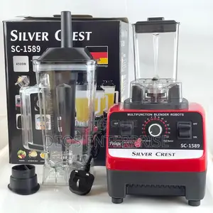 Affordable Easy to Operate 2 in 1 Silver Crest Blender