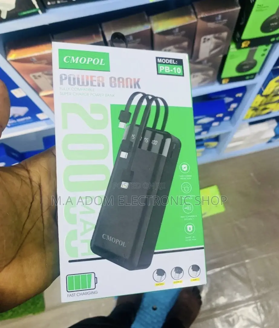 Durable and Affordable Cmopol Power Bank.